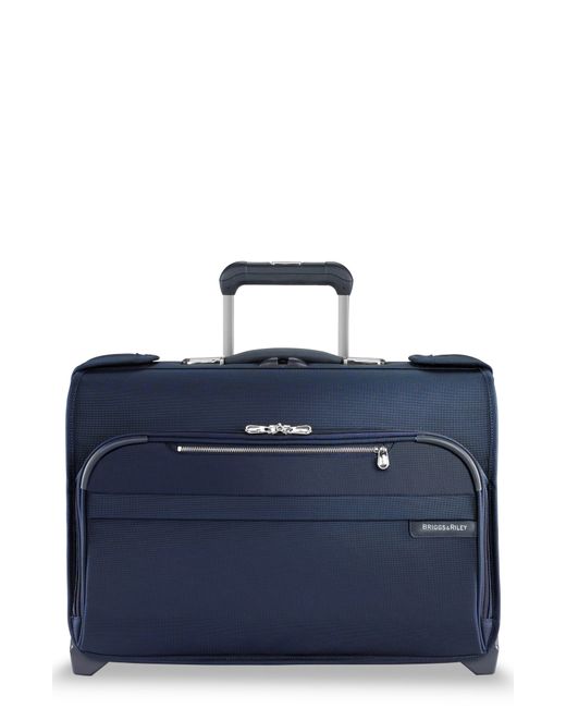 Briggs & Riley Baseline 21-Inch Wheeled Garment Bag Blue