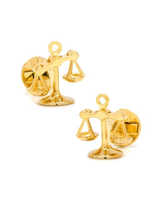 Ox and Bull Trading Co. Ox And Bull Trading Co. Scales Of Justice Cuff Links