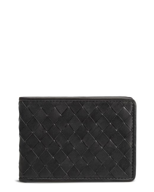 Trask Woven Leather Wallet
