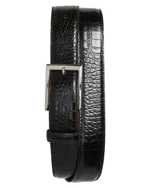 Torino Gator Grain Embossed Leather Belt