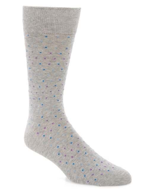 Calibrate Dot Socks One Grey