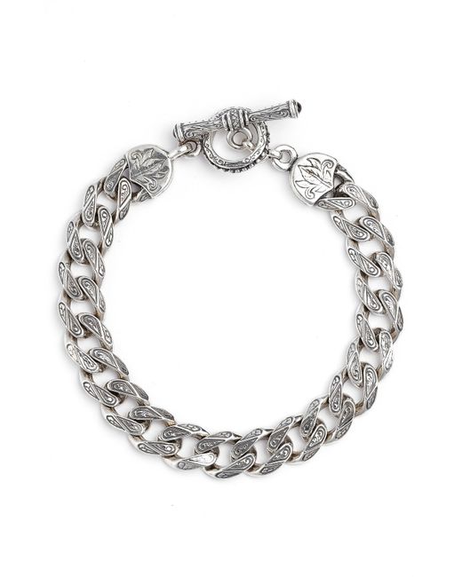 Konstantino Classics Etched Link Bracelet