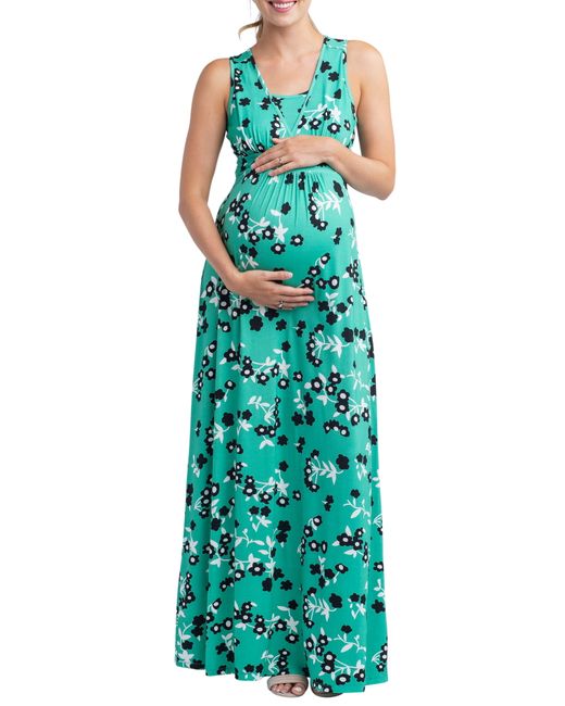 Nom Maternity Hollis Maternity/nursing Maxi Dress None