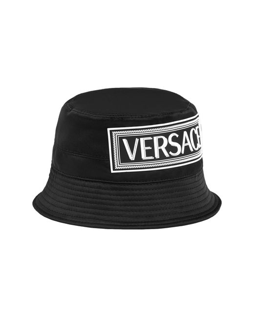 Versace First Line Logo Bucket Hat