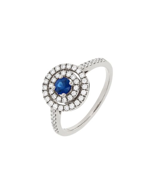 Bony Levy Diamond Sapphire Ring Trunk Show Exclusive
