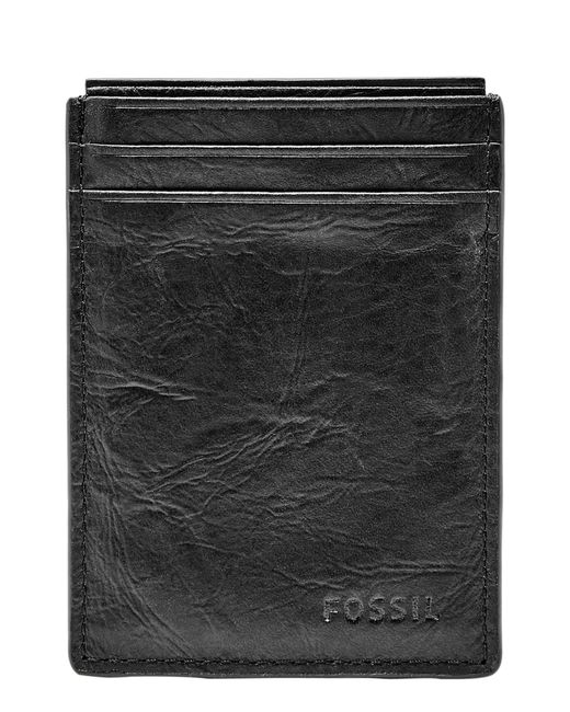 Fossil Neel Magnetic Leather Money Clip Card Case
