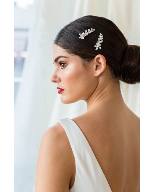 Brides & Hairpins Sona Set Of 2 Hair Clips One