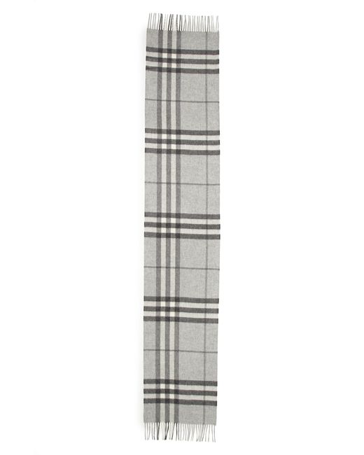 Burberry Heritage Giant Check Fringed Cashmere Muffler One