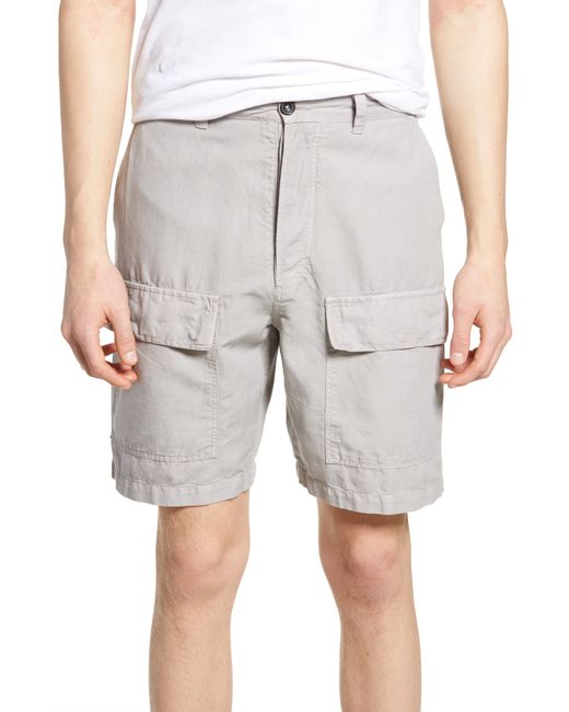 French Connection Cargo Shorts Grey