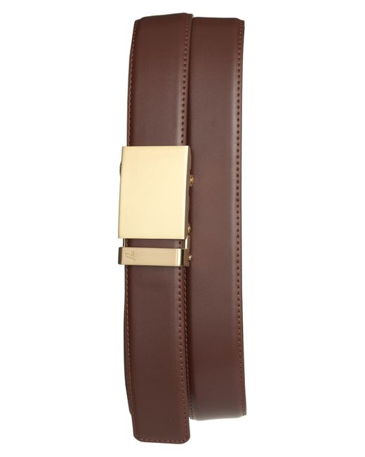 Mission Belt Gold Leather Belt