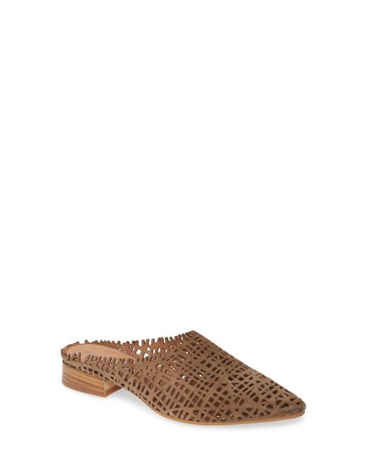 Ron White Tawny Perforated Mule Brown