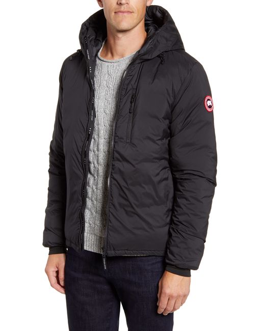 Canada Goose Lodge Packable Windproof 750 Fill Power Down Hooded