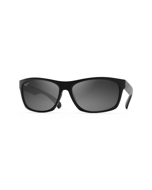Maui Jim Tumbleland 62Mm Polarized Oversize Sunglasses