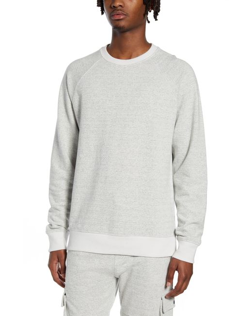Threads 4 Thought Slim Fit Striated Terry Crewneck Sweatshirt