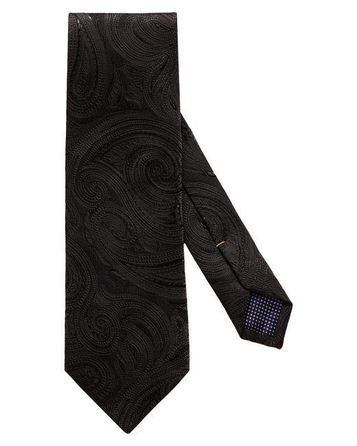 Eton Paisley Silk Blend Tie