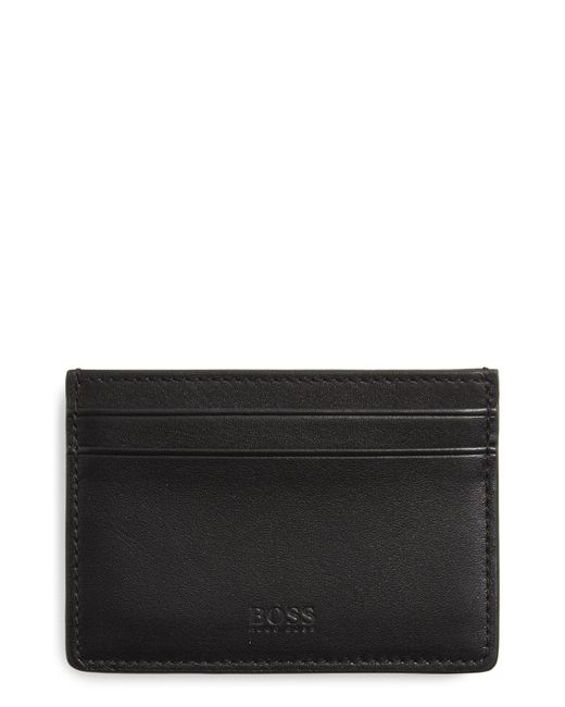 Boss Majestic Leather Card Case