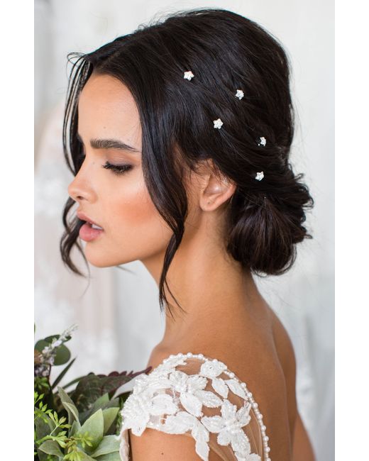 Brides & Hairpins Danai Set Of 5 Crystal Hair Pins