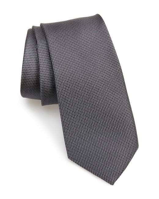 Nordstrom Men's Shop Joule Silk Tie Grey