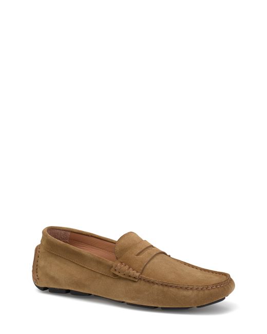 Trask Rowan Driving Penny Loafer Brown