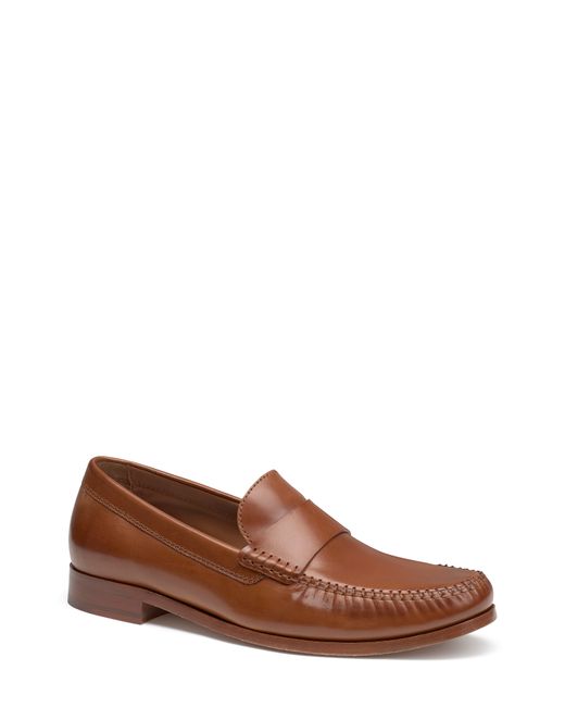 Trask Sutton Penny Loafer Brown
