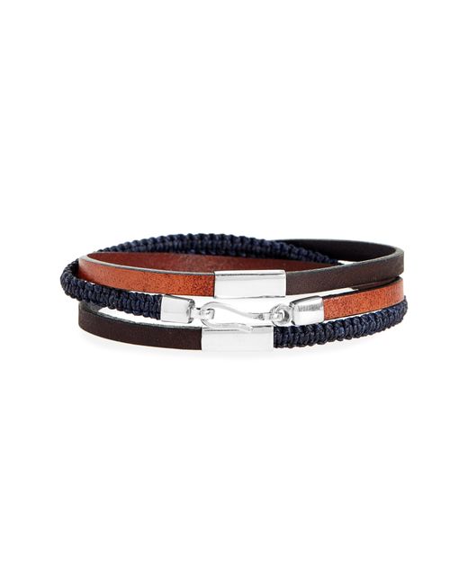 Caputo & Co. Caputo Co. Leather Wrap Bracelet