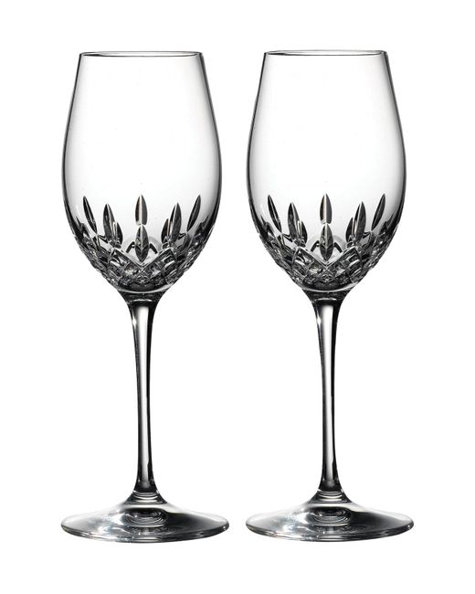 Waterford Lismore Essence Lead Crystal Wine Glasses