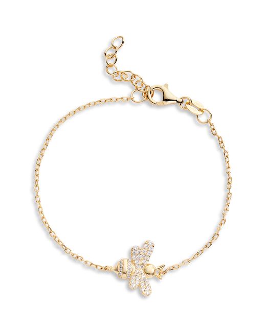 Adina's Jewels Pave Bee Bracelet
