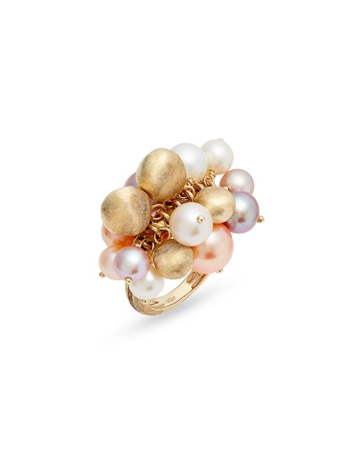 Marco Bicego Africa Pearl Cluster Cocktail Ring