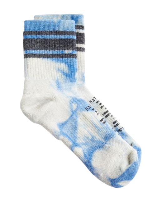 Satisfy Tie Dye Merino Wool Blend Tube Socks