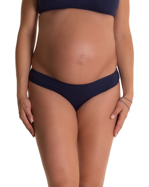 Pez D'Or Olivia Maternity Bikini Bottoms Blue