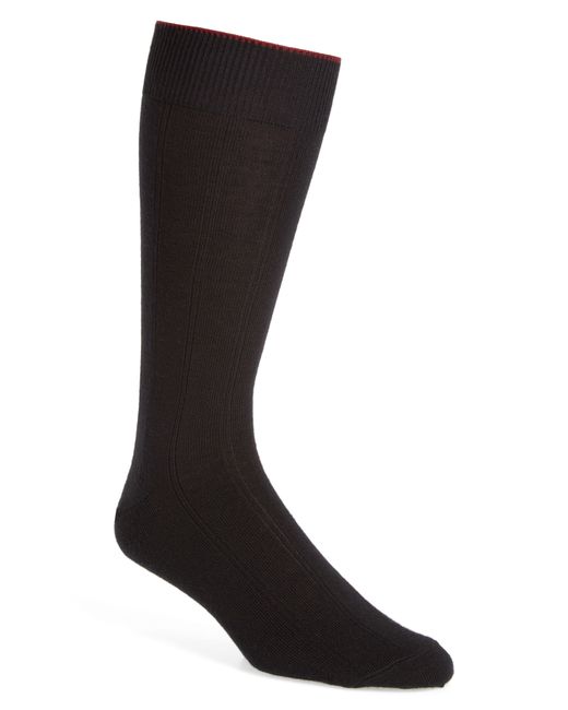Nordstrom Men's Shop Rib Wool Blend Socks