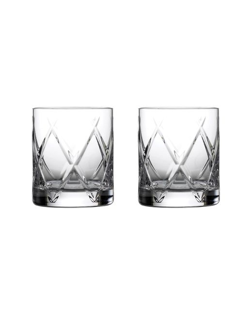 Waterford Olann Short Stories Set Of 2 Double Old Fashioned Lead
