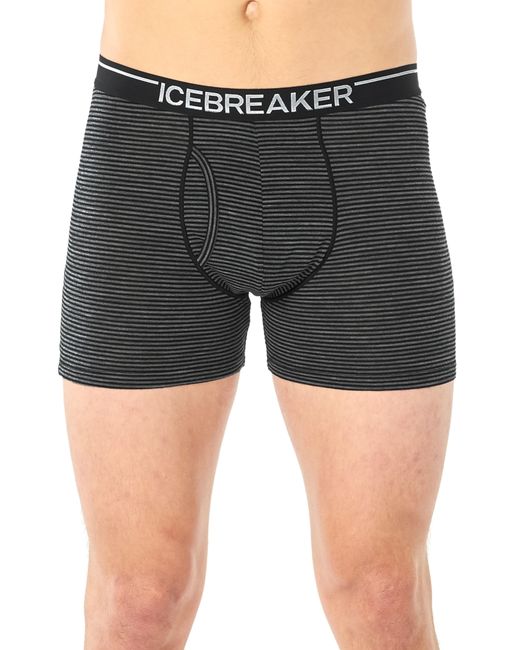 Icebreaker Anatomica Boxer Briefs Grey