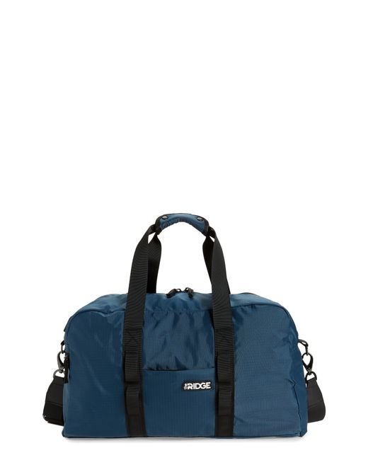 the Ridge Ripstop Duffle Bag Blue