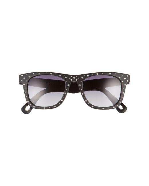 Lele Sadoughi Broadway 50mm Crystal Embellished Sunglasses