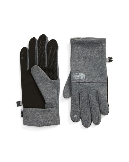 The North Face Etip Gloves Grey