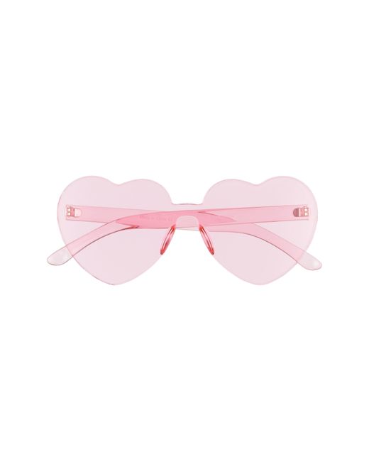 Bp. Bp. Be Proud By Gender Inclusive 52mm Rimless Heart Sunglasses