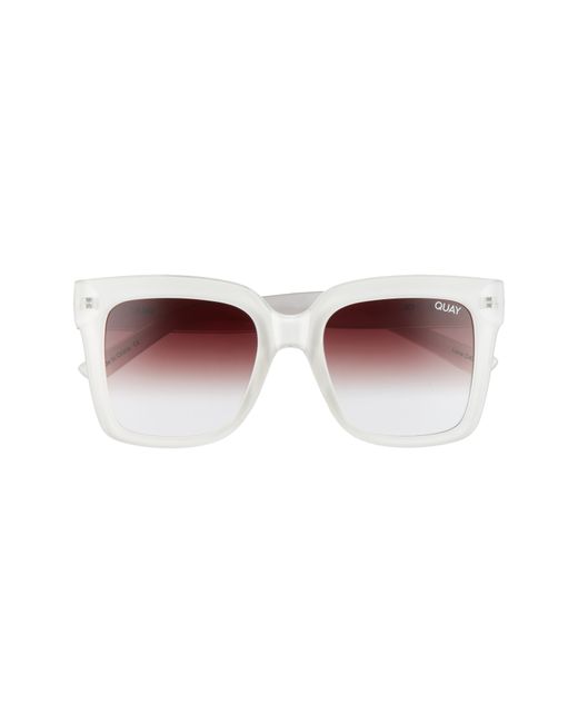 Quay Australia Icy 58mm Ombre Sunglasses
