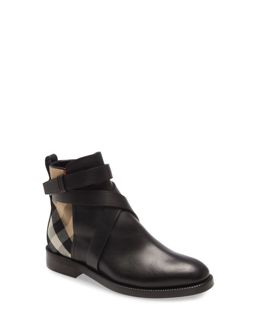 Burberry Pryle House Check Bootie