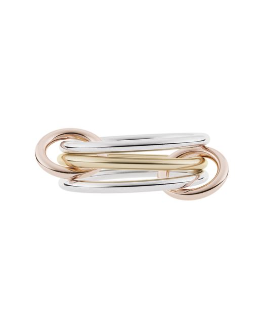 Spinelli Kilcollin Solarium Mixed Metal Linked Rings Online Trunk Show