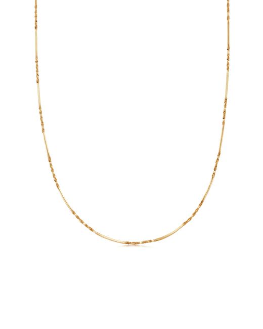 Missoma Isa Twisted Chain Necklace
