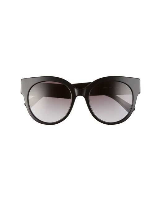 Longchamp 53mm Gradient Round Sunglasses