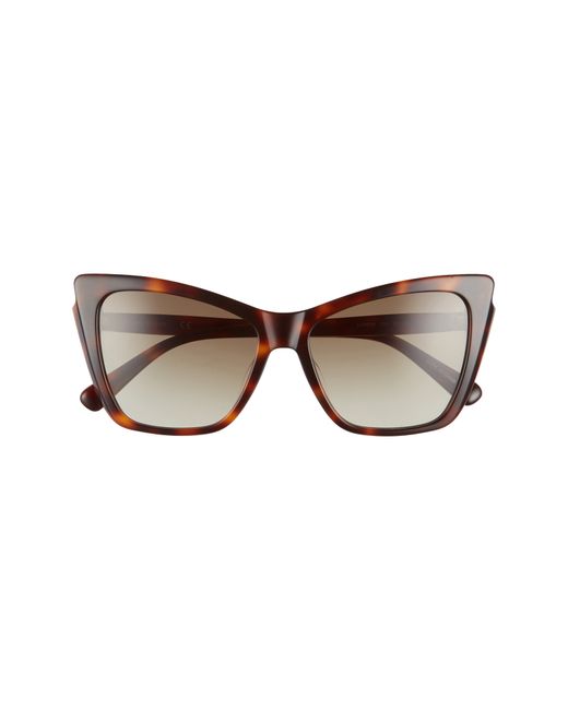 Longchamp 56mm Gradient Cat Eye Sunglasses