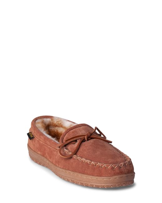 Old Friends Genuine Shearling Lined Moccasin Slipper