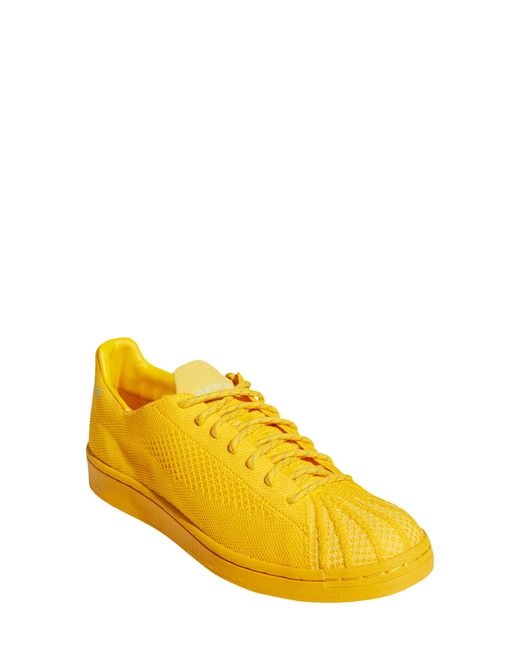 Adidas X Pharrell Williams Superstar Woven Sneaker Yellow