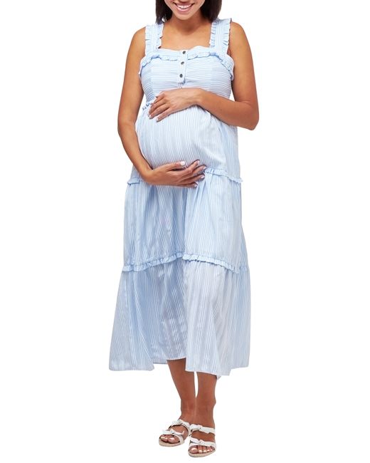 Nom Maternity Emma Maternity/nursing Midi Sundress