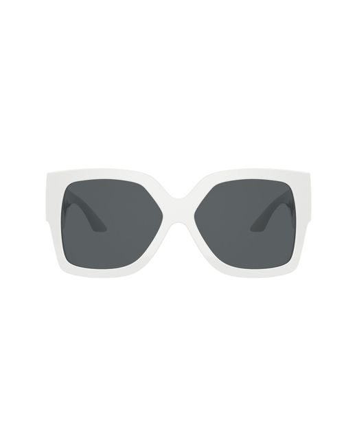 Versace 59mm Rectangular Sunglasses