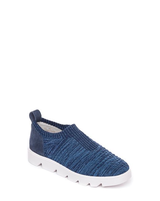 Bernardo Dorrie Knit Slip-On Sneaker Blue