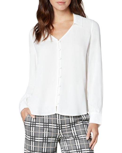 Liverpool Los Angeles Button-Up Blouse