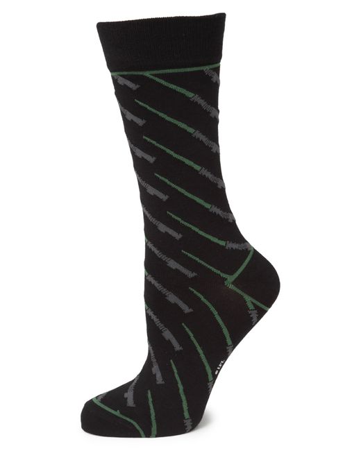 Cufflinks, Inc. Inc. Star Wars Green Lightsaber Socks One